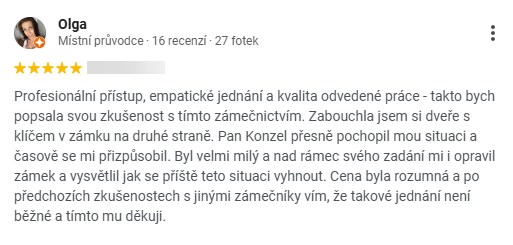 Reference Zamecnik Praha6